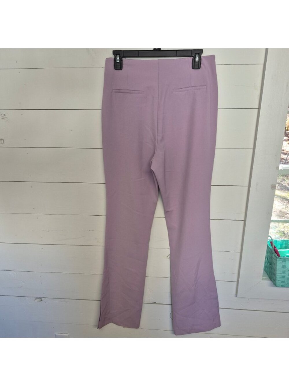 7 For All Mankind Lavender Womens Mid-Rise Tailored Dress Pants Size M - Picture 5 of 9